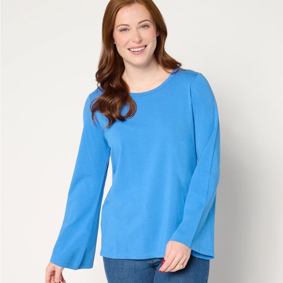 Belle by Kim Gravel Primabelle Knit Belle Sleeve Top - Picture 2 of 3